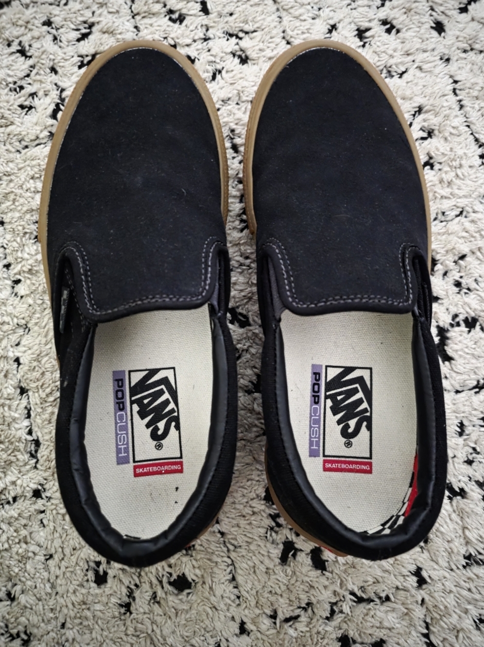 Brand New Without Tags Mens Pop Cush Vans Skateboarding Shoes